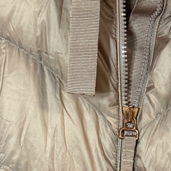 Athleta Women's Tan Down Vest, Small - Picture 2 of 6